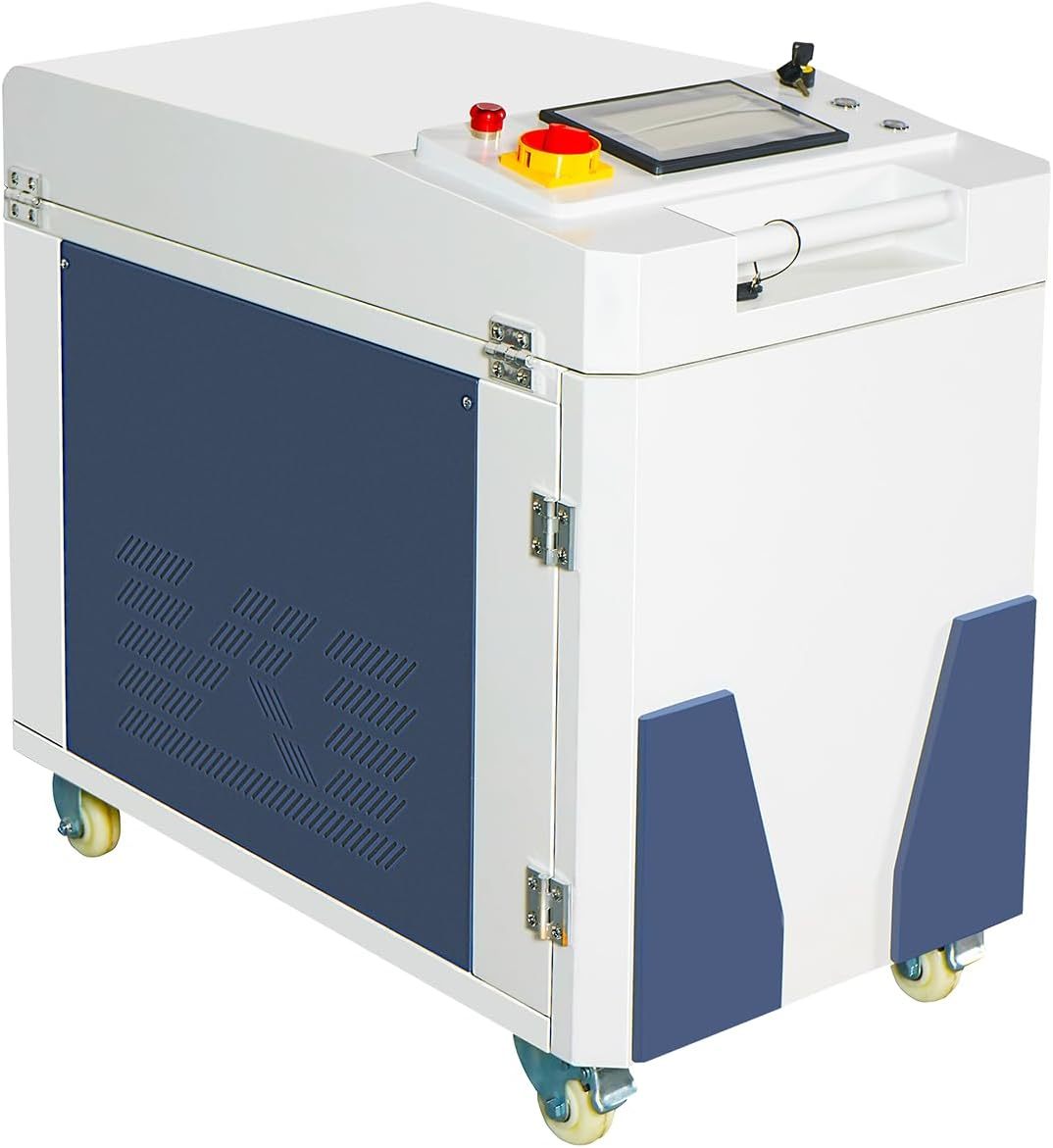 MCWlaser 2000W Handheld Laser Welding Machine Continuous Fiber Laser Welder with Auto Wire Feeder and Cooling System for Metal Welding 220V 50/60Hz - White