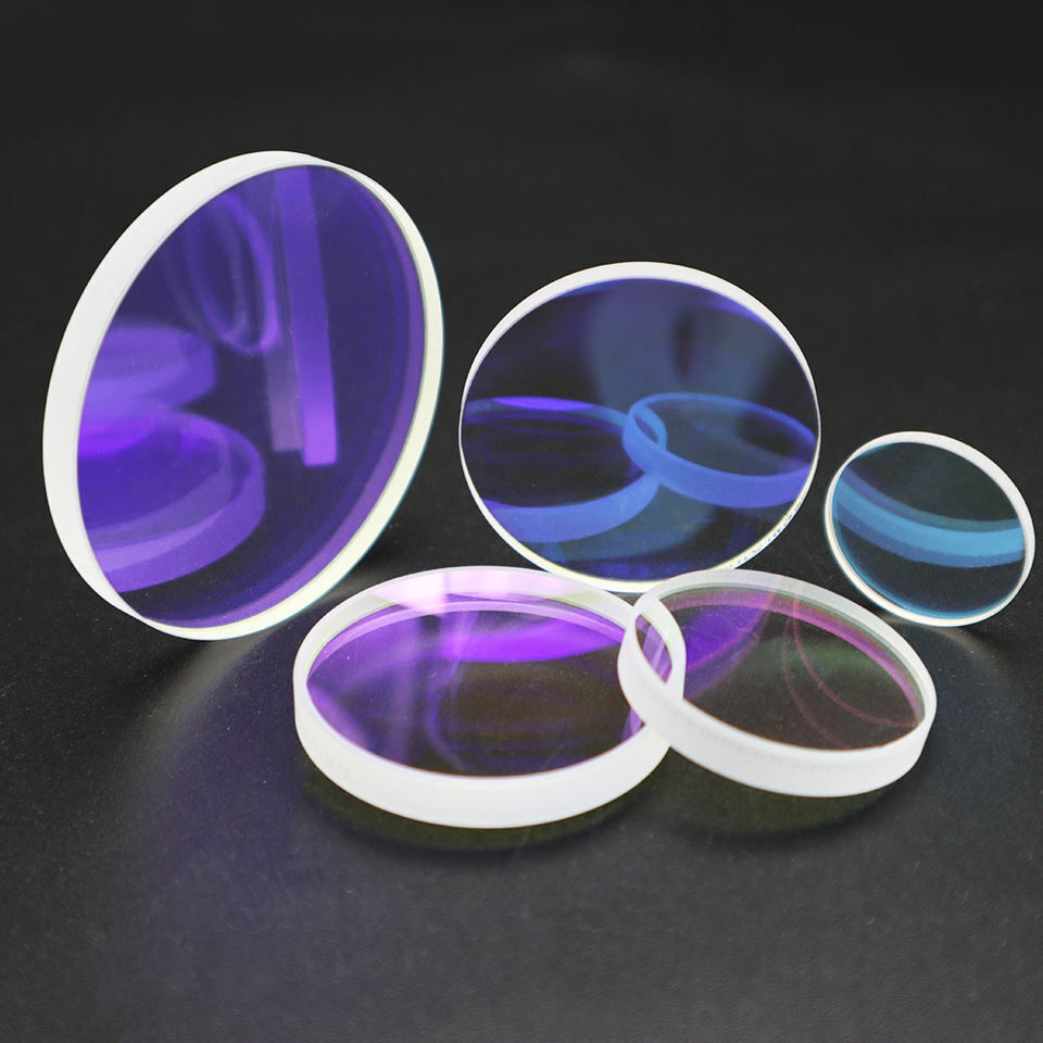 MCWlaser 5pcs Laser Protective Windows Dia.20-55mm Quartz Fused Silica for Fiber Laser 1064nm