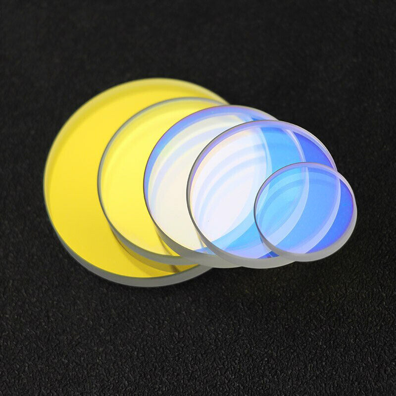 MCWlaser 5pcs Laser Protective Windows Dia.20-55mm Quartz Fused Silica for Fiber Laser 1064nm