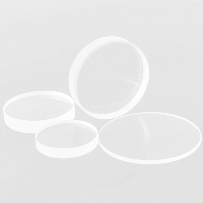 MCWlaser 5pcs Laser Protective Windows Dia.20-55mm Quartz Fused Silica for Fiber Laser 1064nm