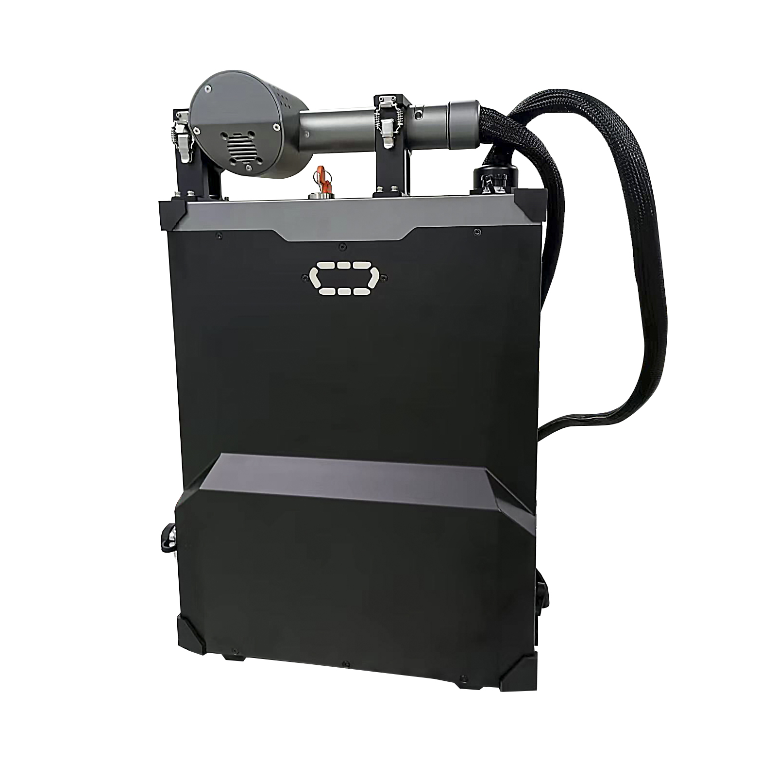 MCWlaser 100W Pulsed Laser Cleaning Machine Portable Backpack Design Laser Rust Removal Cleaner for Metal Paint Oil Stain Removal with App Control
