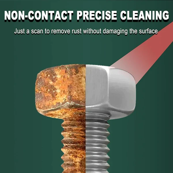 MCWlaser Pulsed Laser Cleaning Machine 100W Portable Laser Rust Removal ...
