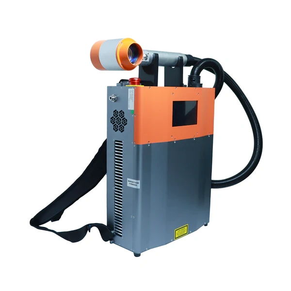 MCWlaser Pulsed Laser Cleaning Machine 100W Portable Laser Rust Removal Cleaner for Metal Laser Paint Removal Backpack Design