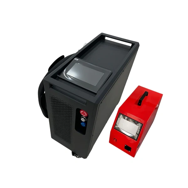 MCWlaser 1000W/1500W Compact Laser Welding Machine 1064nm Fiber Laser Welder with Auto Wire Feeder for Metal Welding 220V 50/60Hz - Black