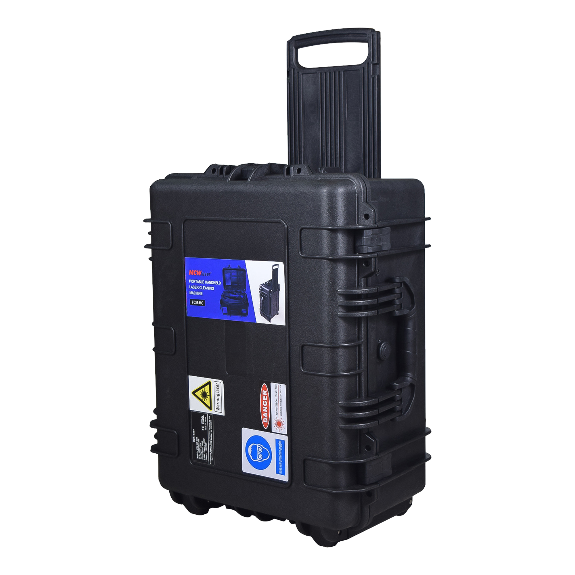 MCWlaser 200W 300W 500W Pulsed Laser Cleaning Machine Handheld Laser Rust Removal Machine Metal Rust, Oil Stain, Paint, Coating Removal