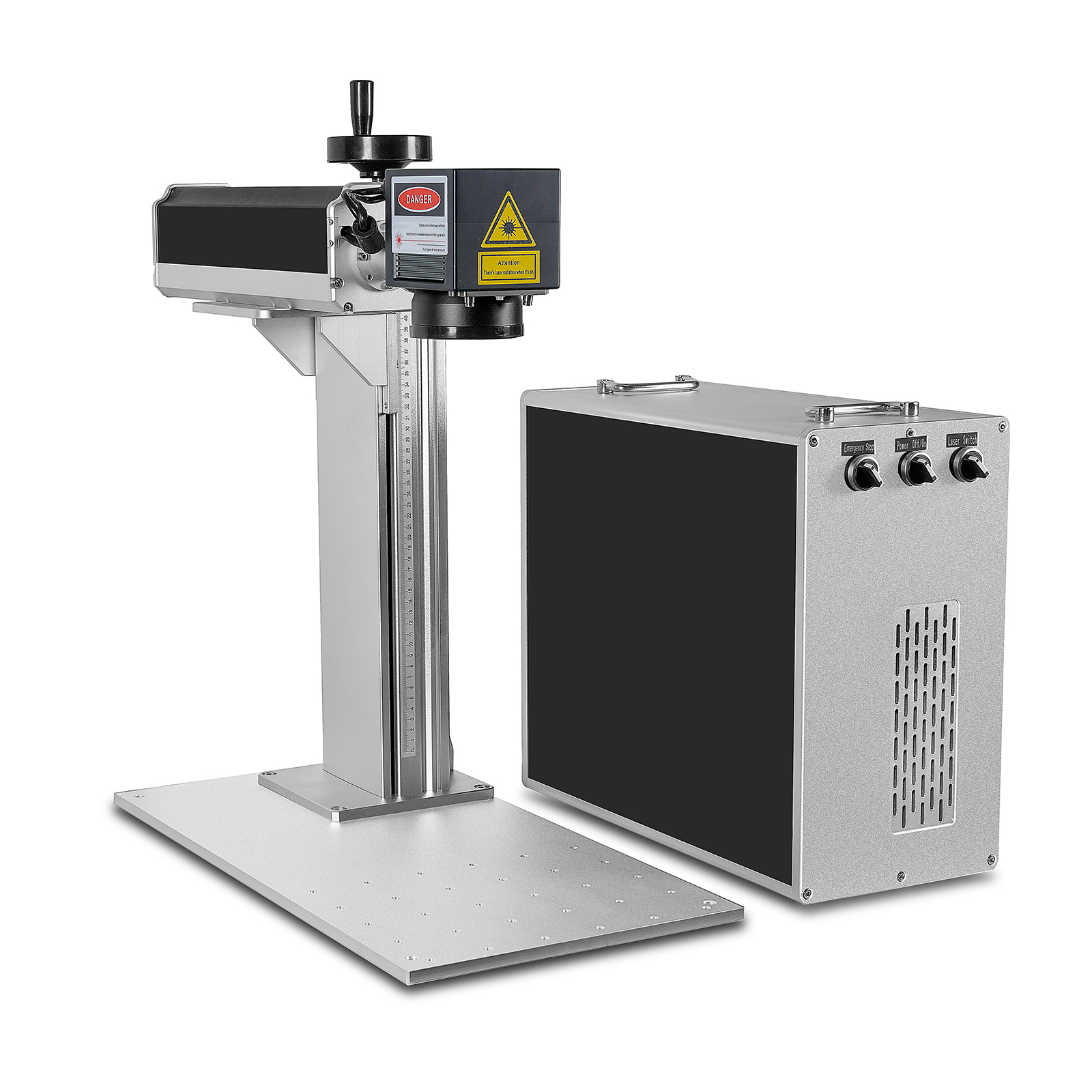 MCWlaser 50W JPT Fiber Laser Engraver Marking Machine for Metal Deep Engraving