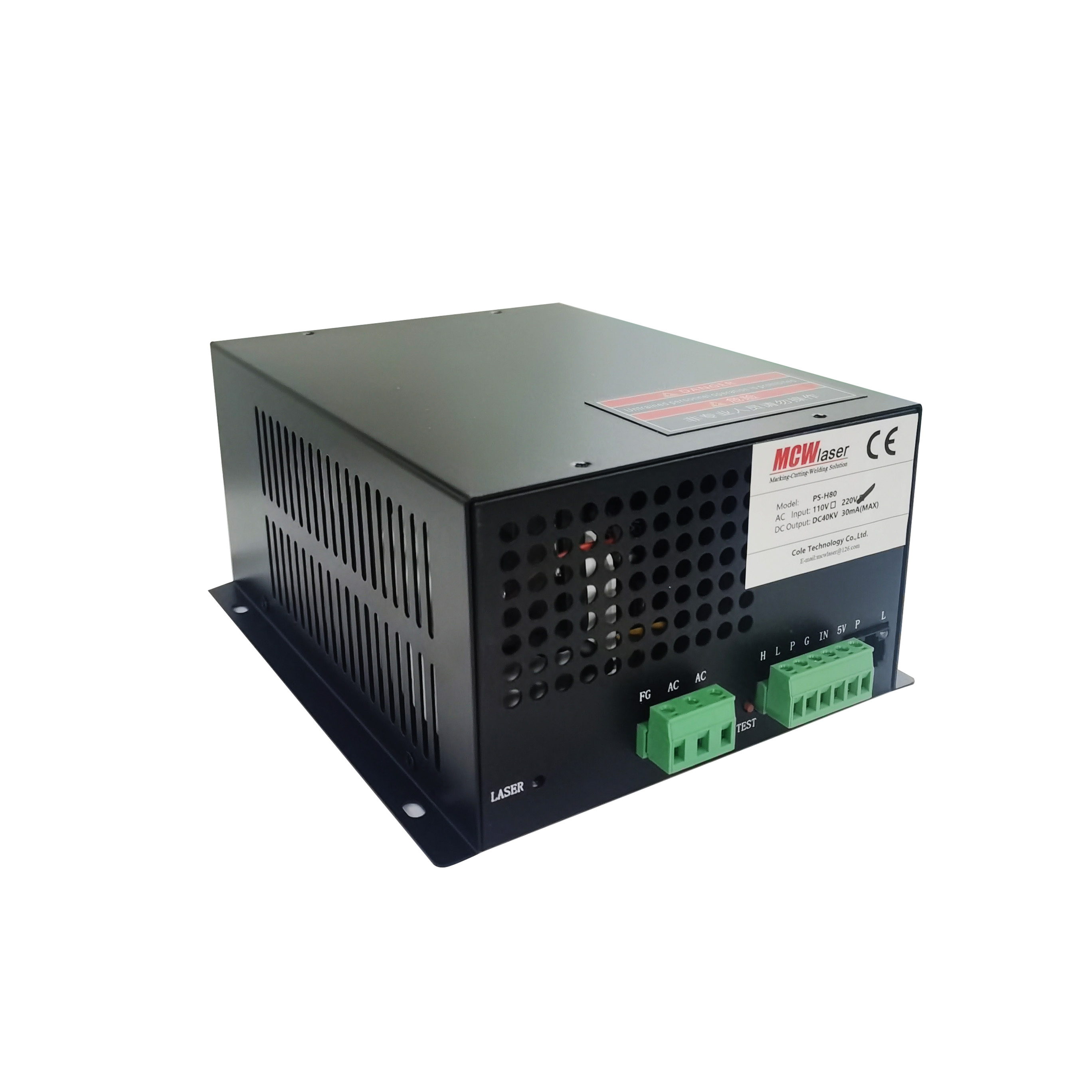 CO2 Laser Power Supply H Series For 40W 50W 60W 80W 100W 150W CO2 Laser Tube