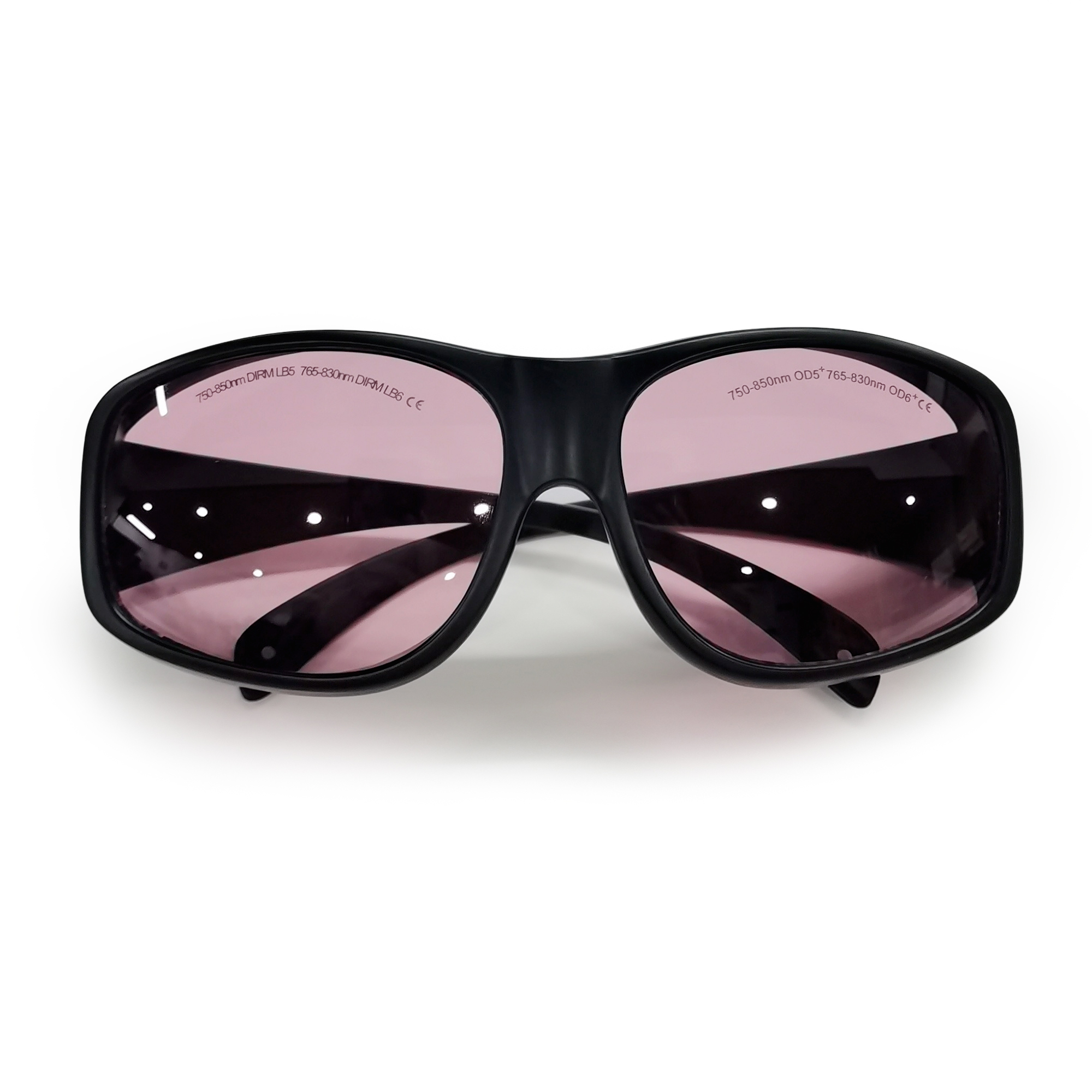MCWlaser Laser Goggle 750-850 & 765-830nm Safety Protective Glasses Typical For 755nm 808nm Absorption Type EP-18