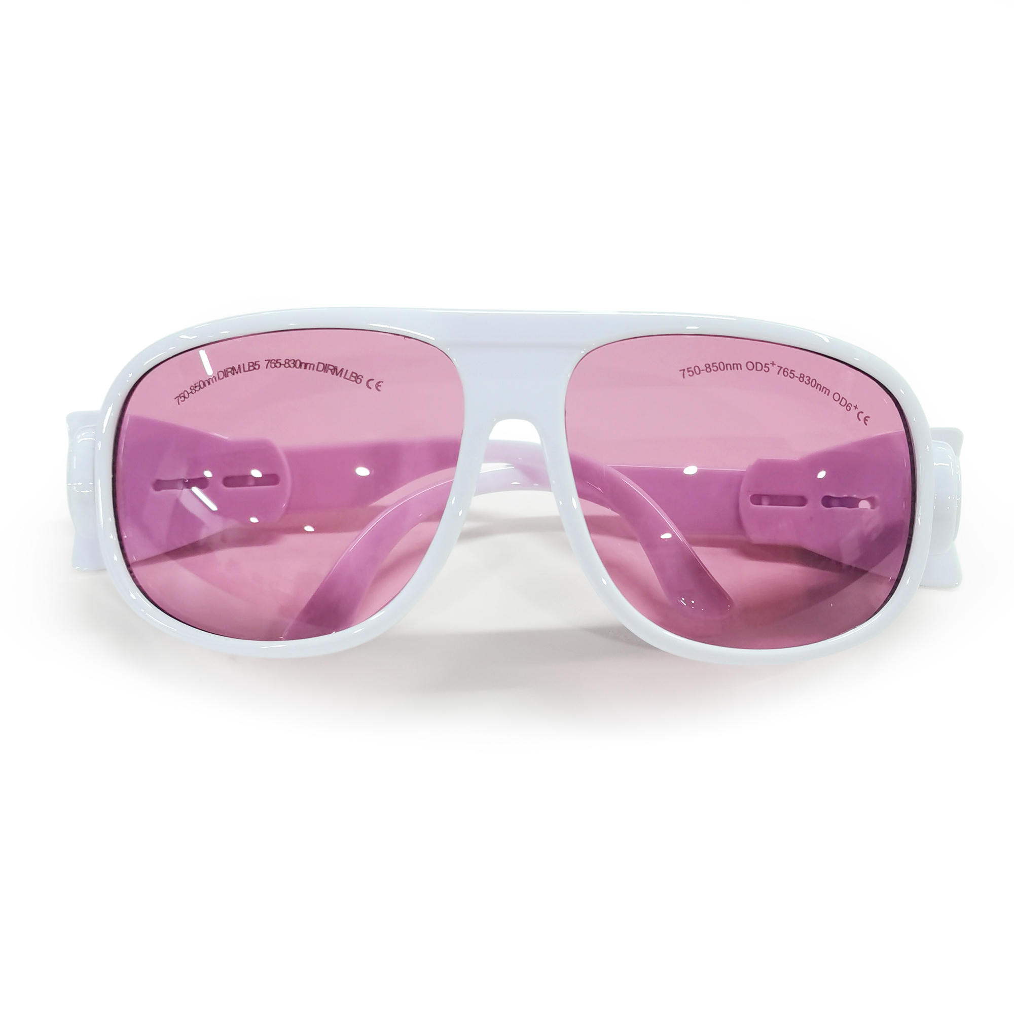 MCWlaser Laser Goggle 750-850 & 765-830nm Safety Protective Glasses Typical For 755nm 808nm Absorption Type EP-18