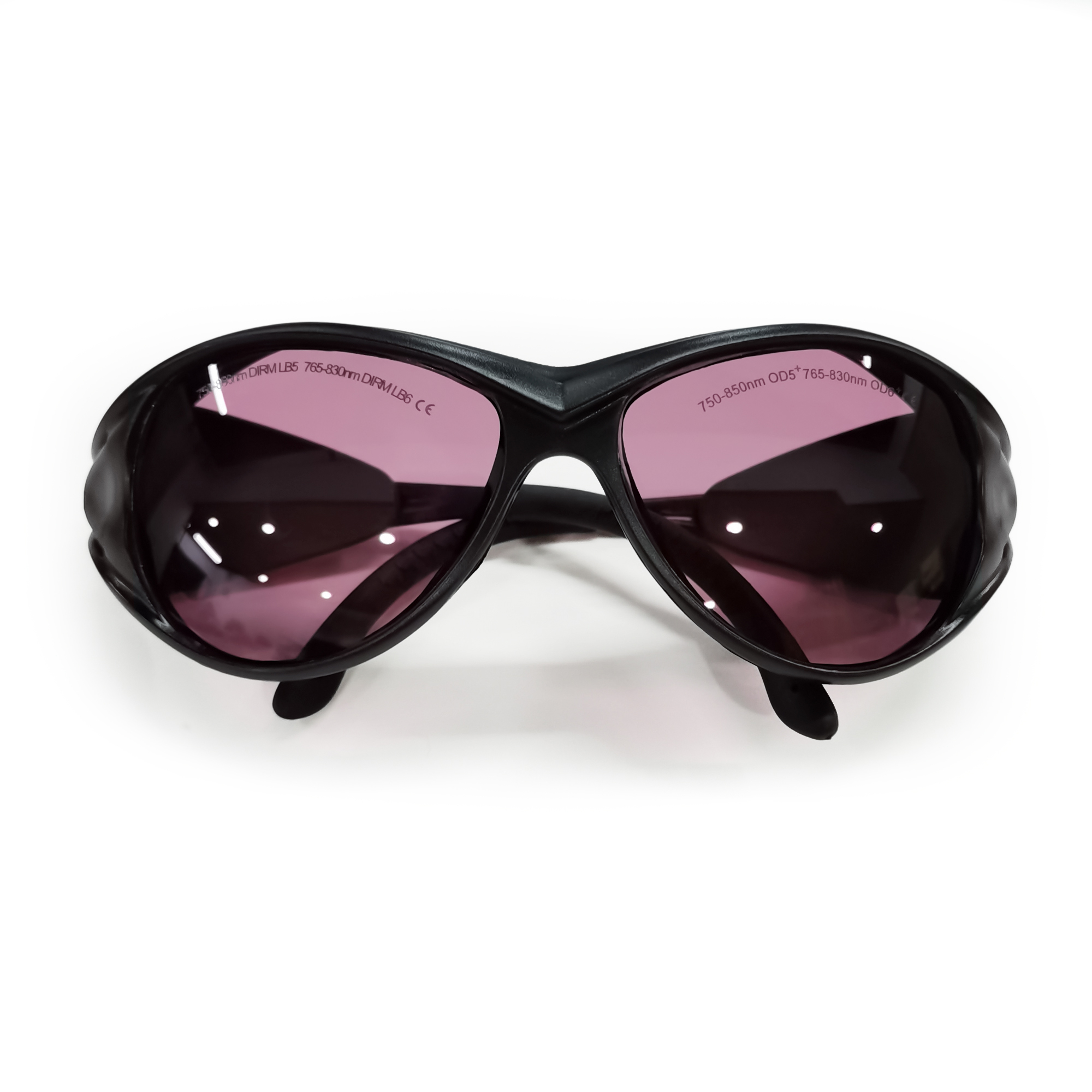 MCWlaser Laser Goggle 750-850 & 765-830nm Safety Protective Glasses Typical For 755nm 808nm Absorption Type EP-18