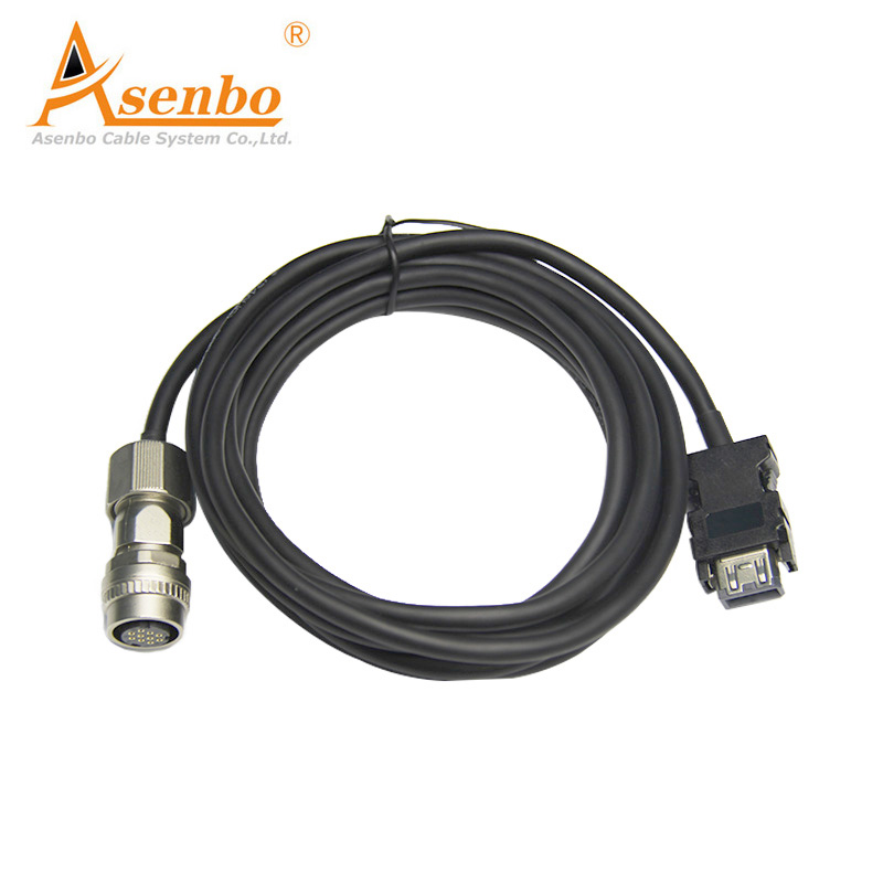 Mitsubishi High Power Encoder Cable for MR-J3ENSCBL3M-L, MR