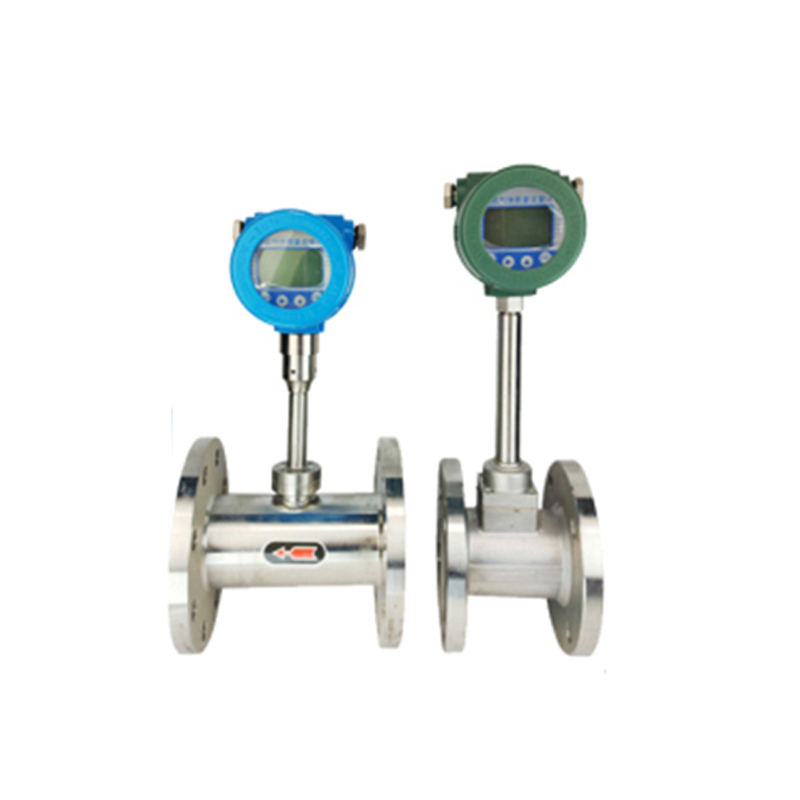 Gas Flow Transmitter Flange Type Air Thermal Mass Flow Meter