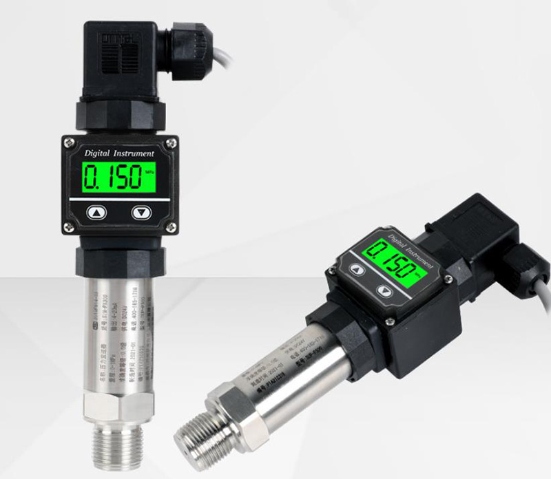 Digital Display Pressure Transmitter Water Oil Hydraulic Pressure Gauge