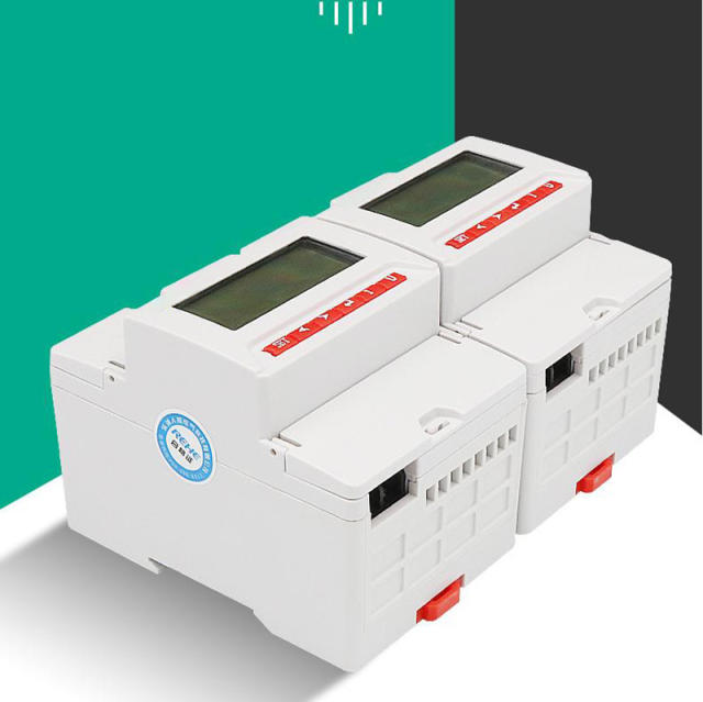 LCD Threephase Reactive Power Transmitter Rail Type Highprecision