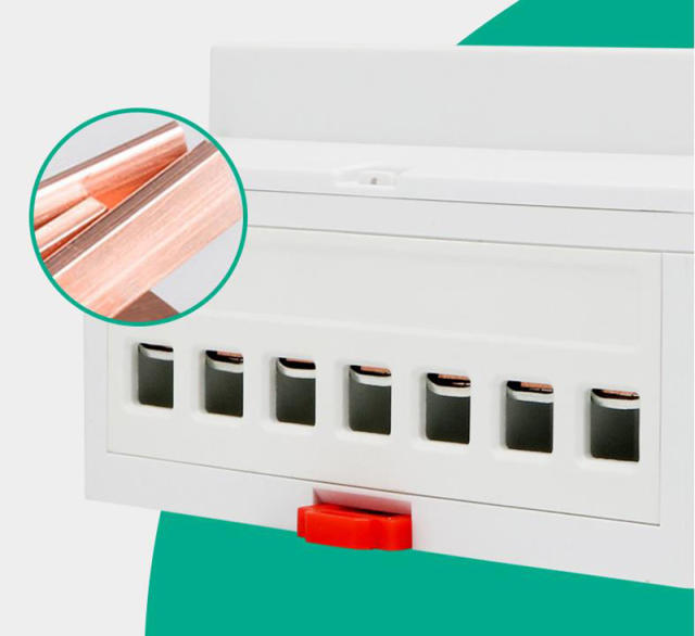 LCD Threephase Reactive Power Transmitter Rail Type Highprecision Electricity Sensor