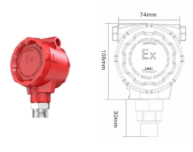 Explosion-proof Temperature and Humidity Sensor