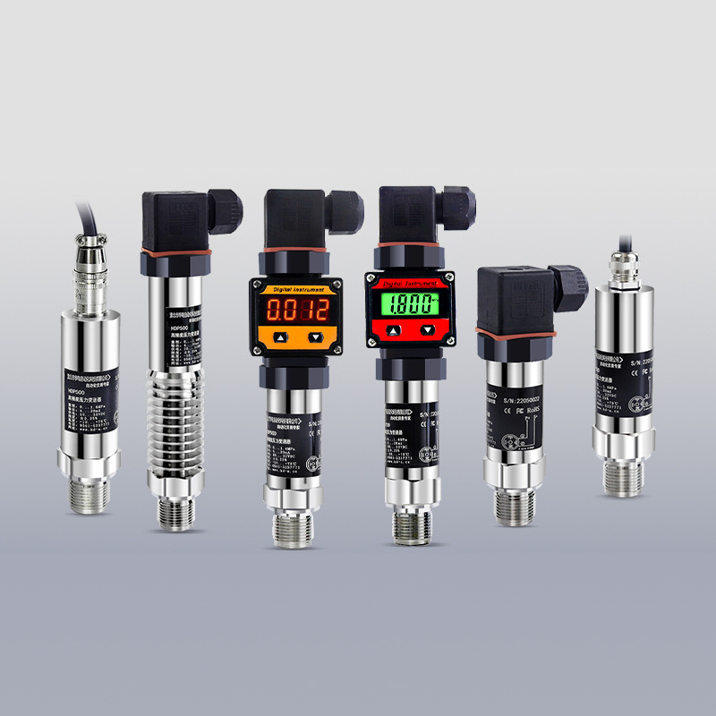 Pressure sensor pressure transmitter diffusion silicon digital display