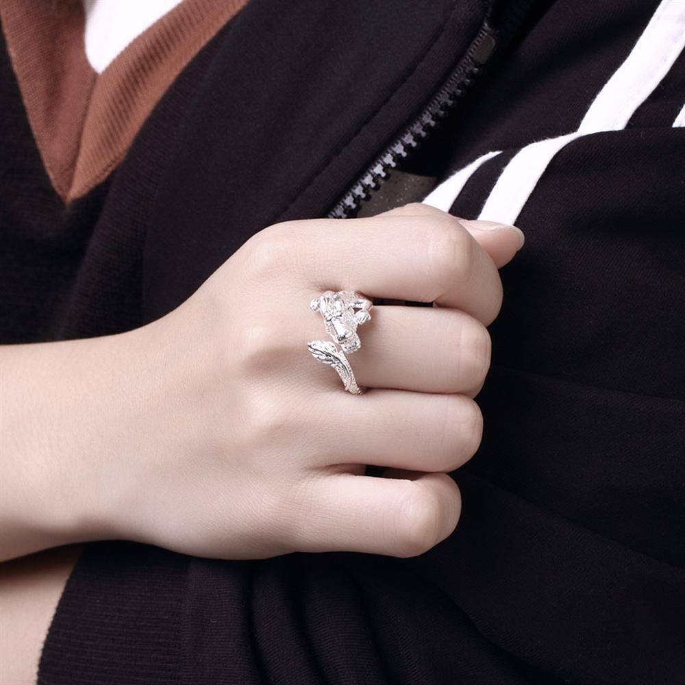 Special offer 925 Stamp Silver color Ring For men woman fine Domineering Dragon ring Fashion Party Christmas Gifts Jewelry