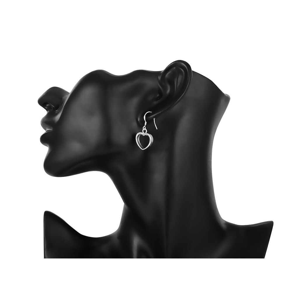 925 Stamp Silver color Love Heart Bracelet necklace earrings Jewelry set for women Fashion classic wedding Party Christmas Gifts
