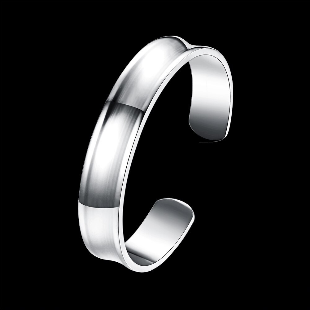 Hot new 925 Stamp Silver color elegants bangle Bracelets for Women adjustable fine Jewelry Fashion Wedding Party Christmas Gifts
