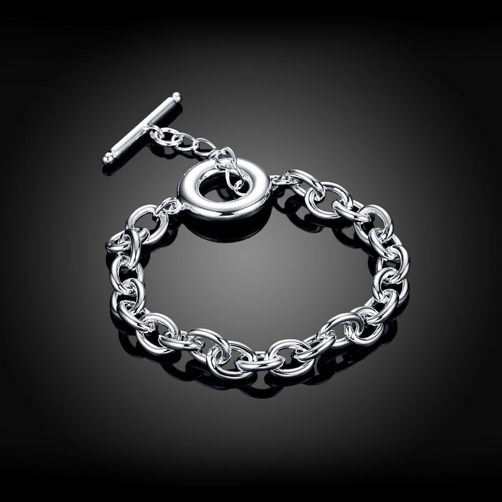 925 Stamp Silver color fine charms Bracelets for women men high quality Wedding party Christmas Gifts Fashion Jewelry