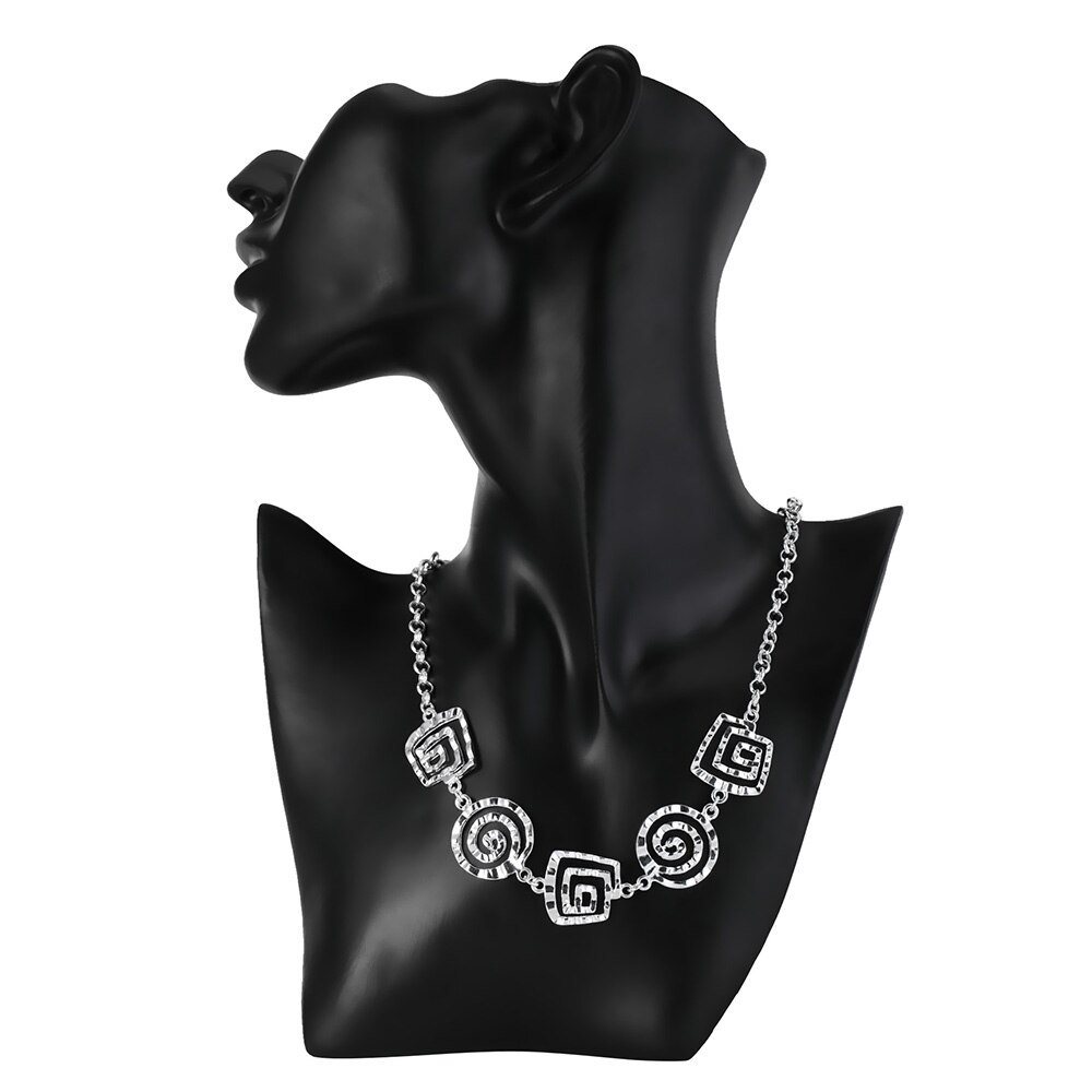 925 Stamp Silver color Jewelry sets fine Retro thread bracelets neckalce for women hot charm Fashion Party wedding Gifts