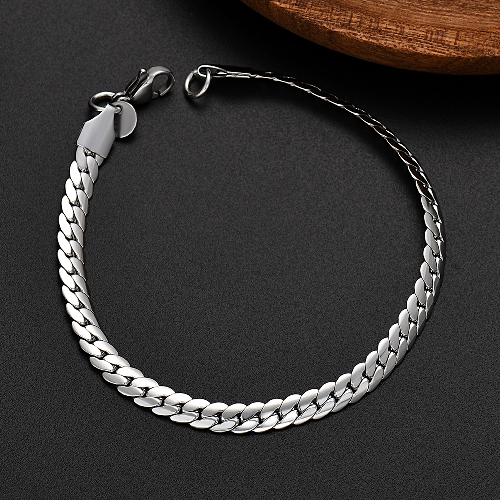 G17  18k  gold color for men women lady 20cm chain bracelet  chain  Top Quality Does not fade,   18K and 925 logo