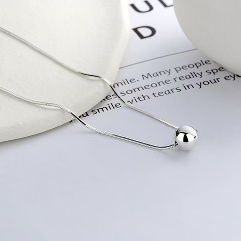 N041   STAMPED 925 , HOT SALE women necklace  45cm