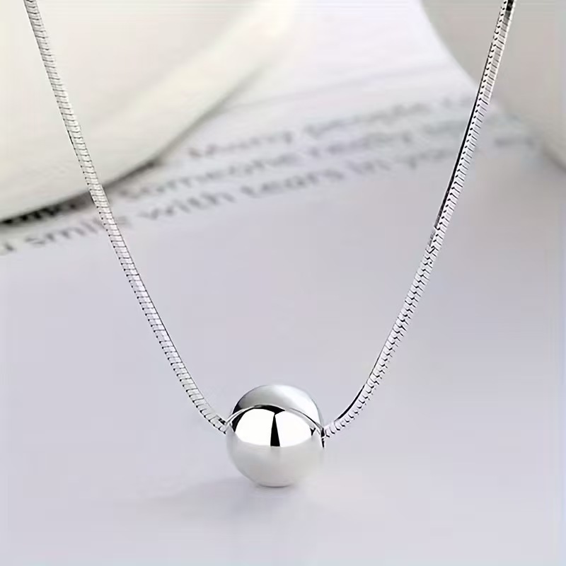 N041   STAMPED 925 , HOT SALE women necklace  45cm