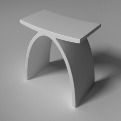 Solid Surface Bathroom Chair LI3201