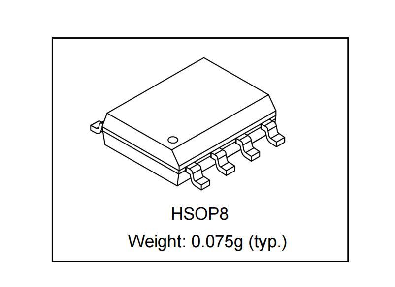 TB67H450FNG HSOP8 PWM Chopper Type DC Brushed Motor Driver BiCD Process Integrated Circuit Silicon Monolithic