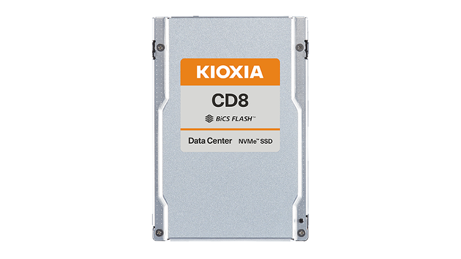 Data Center NVMe™ Mixed-use SSD CD8-V PCIe® 4.0 BiCS FLASH™ 3D TLC flash memory
