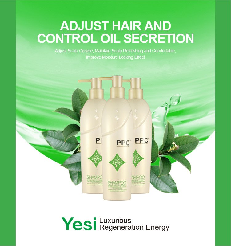 PPC refreshing&oil control hair shampoo for oily scalp and dry hair