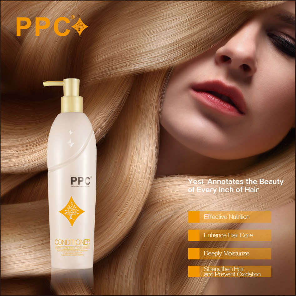PPC nutrition and resilience natural best shampoo and conditioner for damaged dry curly hair