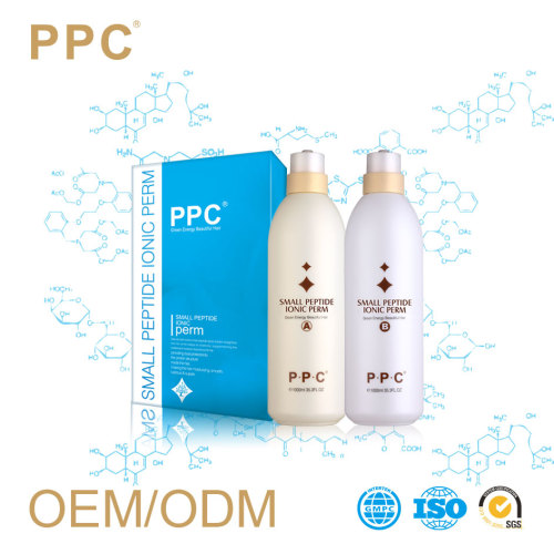PPC small peptide ionic perm hair straightening cream
