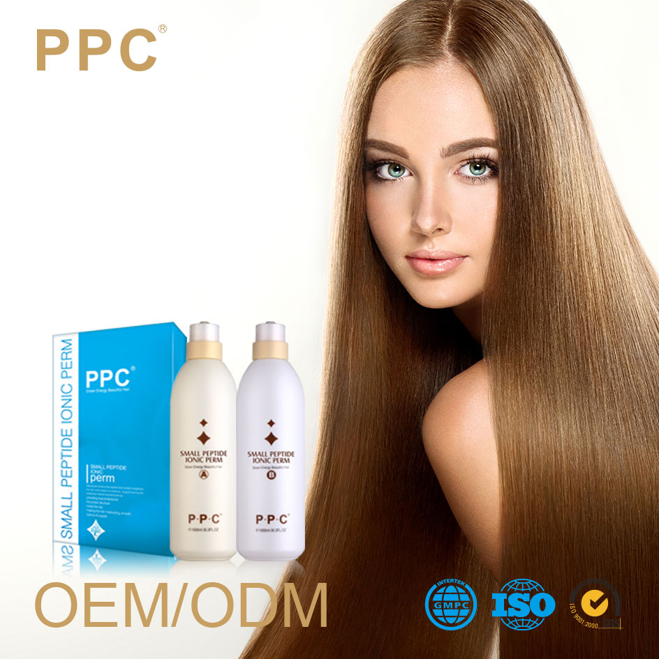 PPC small peptide ionic perm hair straightening cream