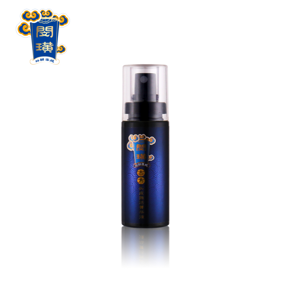 Traditional Chinese medicine hair regrowth spray