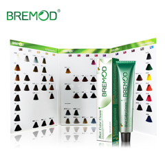 BREMOD permanent hair color cream semi-permanent hair dye ream colors for salon