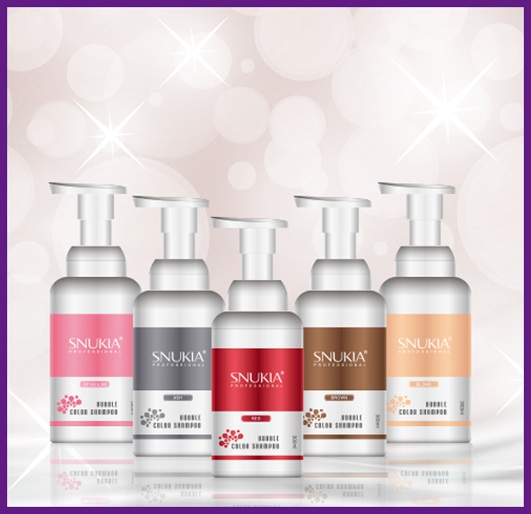 Bubble color shampoo