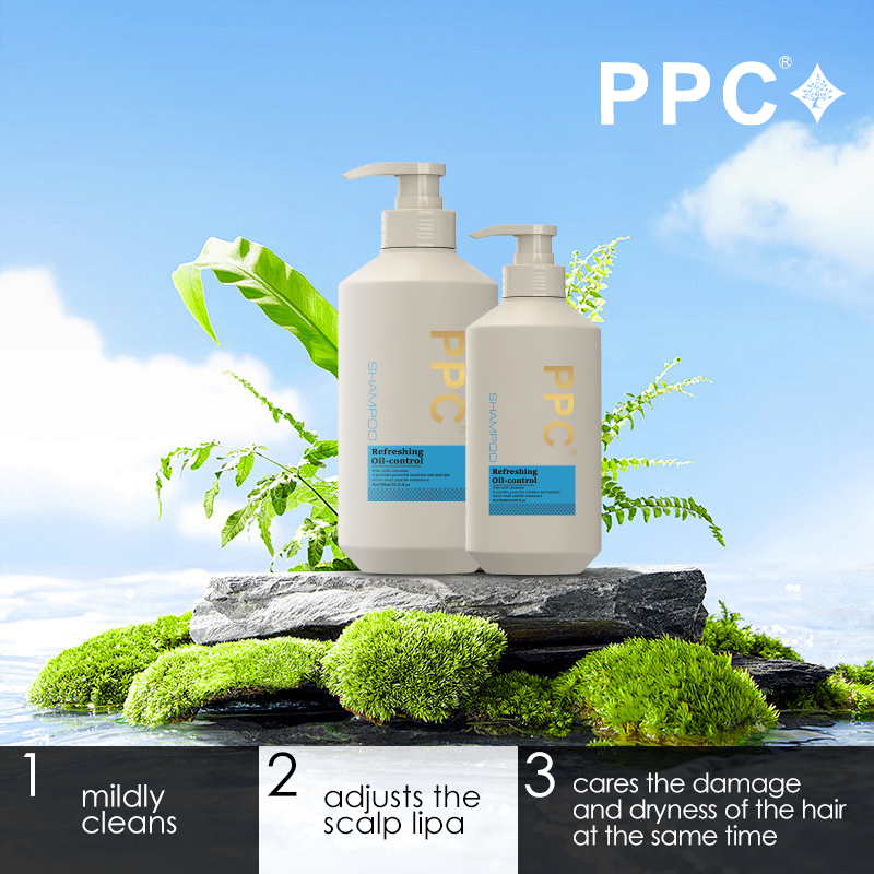 PPC Refreshing and Oil-control Hair Shampoo 500/750ml