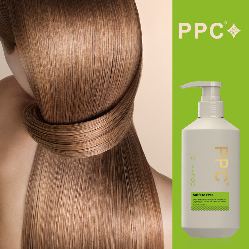 PPC Complex treatment Keratin Sulfate Free&Silicone free Hair Shampoo 400ML
