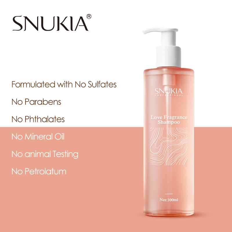 Natural sulfate free fragrance collagen anti-dandruff keratin shampoo and conditioner 300ml