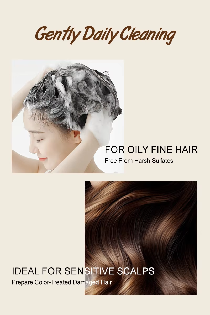 Private Label Organic Natural Bond Repair Shampoo and Conditioner Set Natural Collagen Sulfate Free Shampoo for Men and Womens