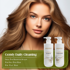Camellia Oil Organic Biotin Shampoo Rich in Vitamin Nourishing Moisturizing Volumizing Soft Repair Hair Shampoo and Conditioner