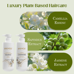 Camellia Oil Organic Biotin Shampoo Rich in Vitamin Nourishing Moisturizing Volumizing Soft Repair Hair Shampoo and Conditioner