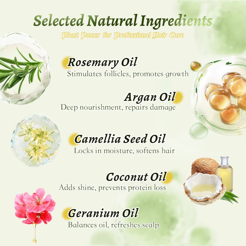 SNUKIA Private Label Hair Serum Rosemary Revitalizing Hair Oil