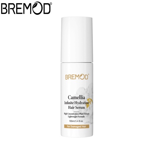 Manufacturers Custom BREMOD Private Label Camellia Hair Care Set OEM Organic Intensive Repair Hair Oil Serum Wholesale