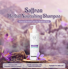 Wholesale Manufacturer Private Label Shampoo With Collagen for Hair Repair Bond Treatment Saffron Herbal Nourishing Shampoo