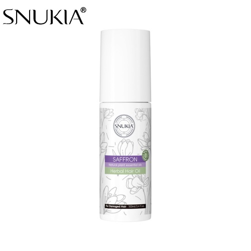 OEM Anti Frizz Curly Hair Care Serum Products Organic Saffron Essence Hair Care Oil for Anti Frizz Moisturizing Enhancing Curly