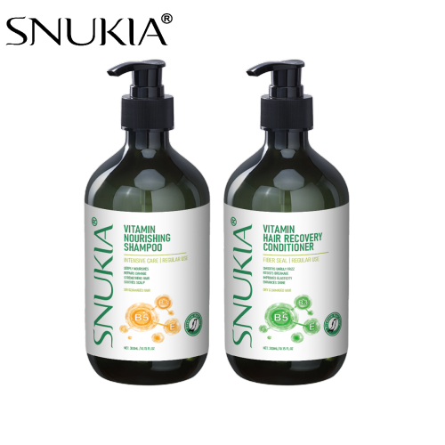 Factory OEM ODM Organic Biotin Shampoo Rich in Vitamin B5 B3 E Nourishing Moisturizing Soft Repair Hair Shampoo